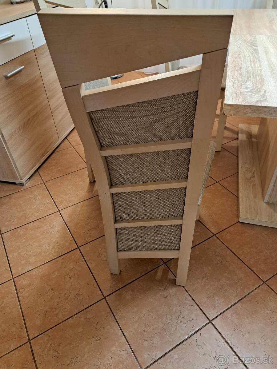 jedálenské stoličky 6ks - 5
