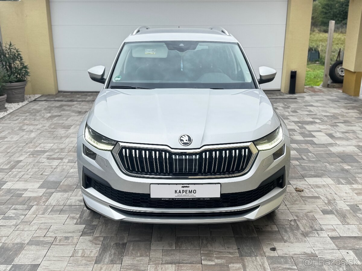 Škoda Kodiaq Facelift L&K 147Kw 4x4 Webasto/360°/Ťažne/Canto - 5