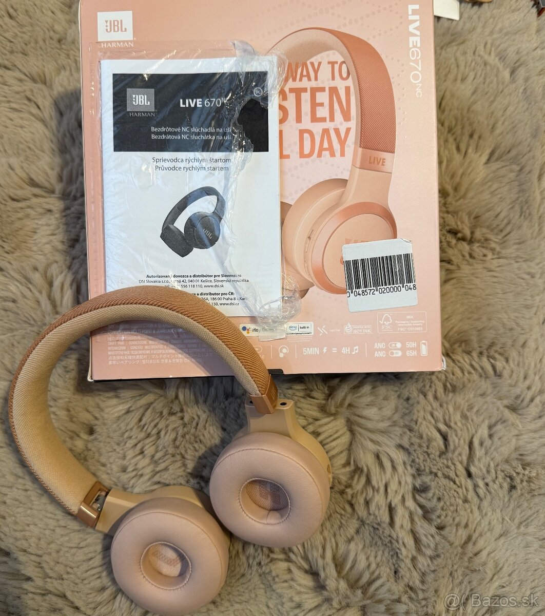 Bluetooth sluchadla JBL LIVE 670 NC - 5