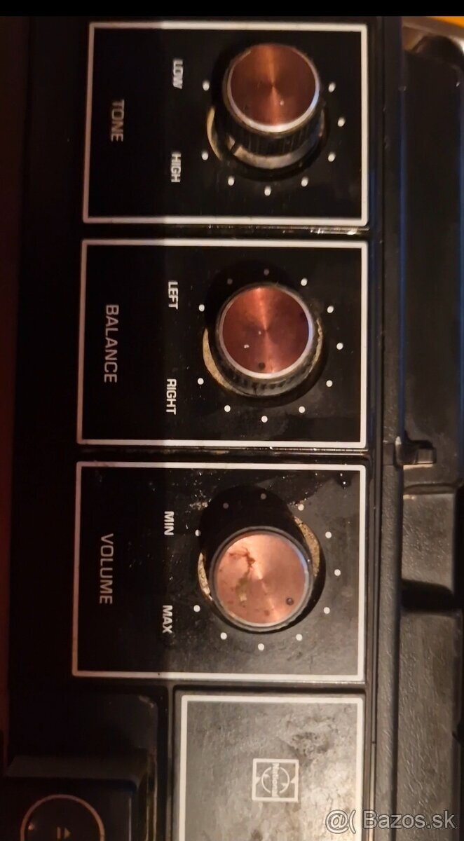 National Panasonic kazetový radiomagnetofón 1977 - 5