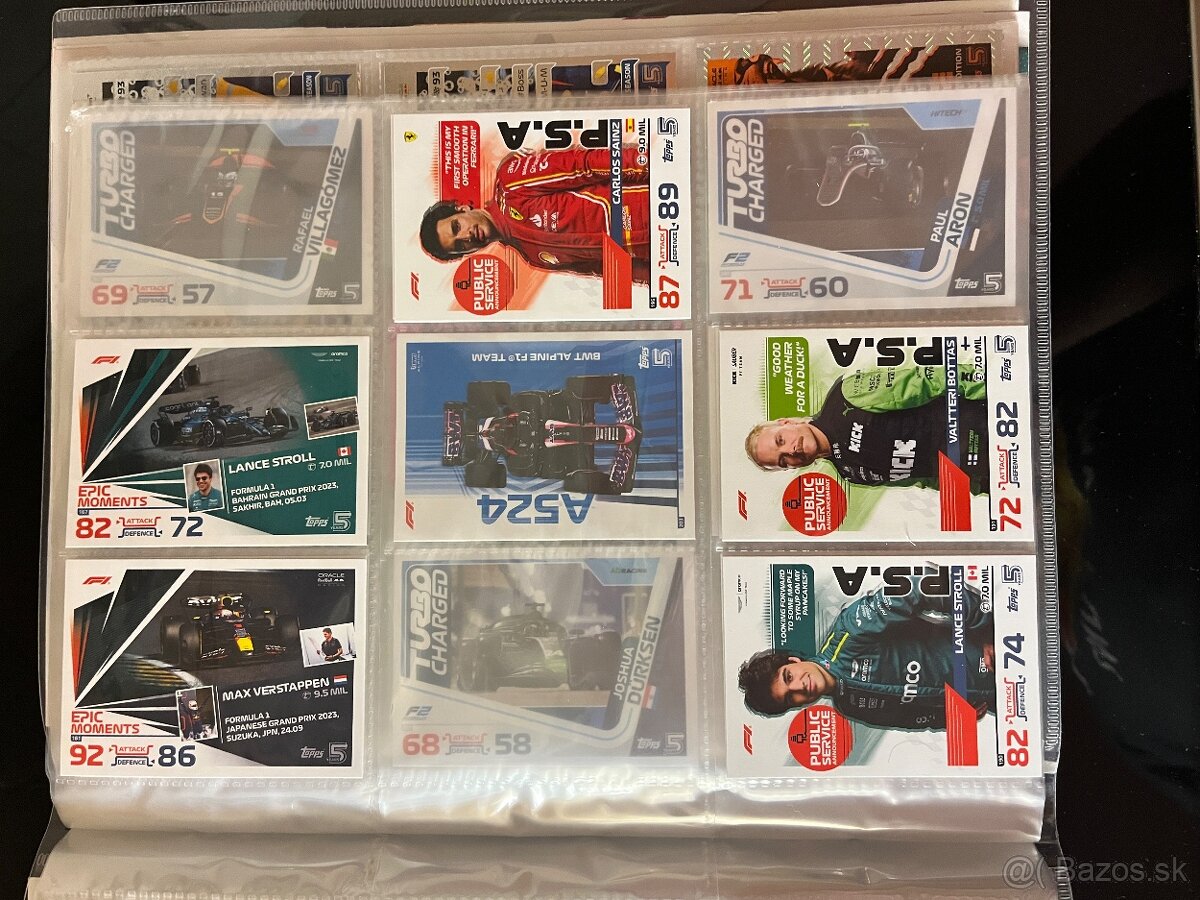F1 kartičky Topps Turbo Attax 2024 - 5
