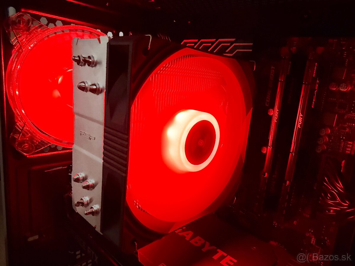 PREDÁM HERNÝ PC - R7 5700,RTX 3060TI 8GB,16GB DDR4,500GB SSD - 5