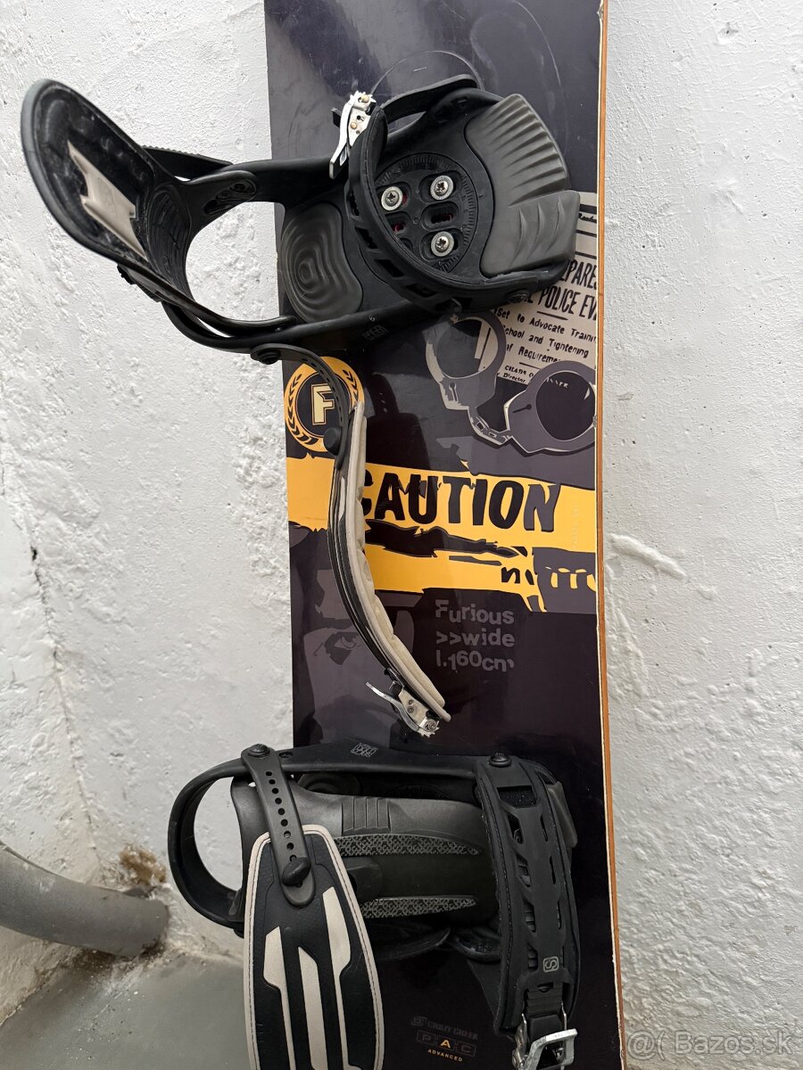 Snowboard + topánky - 5