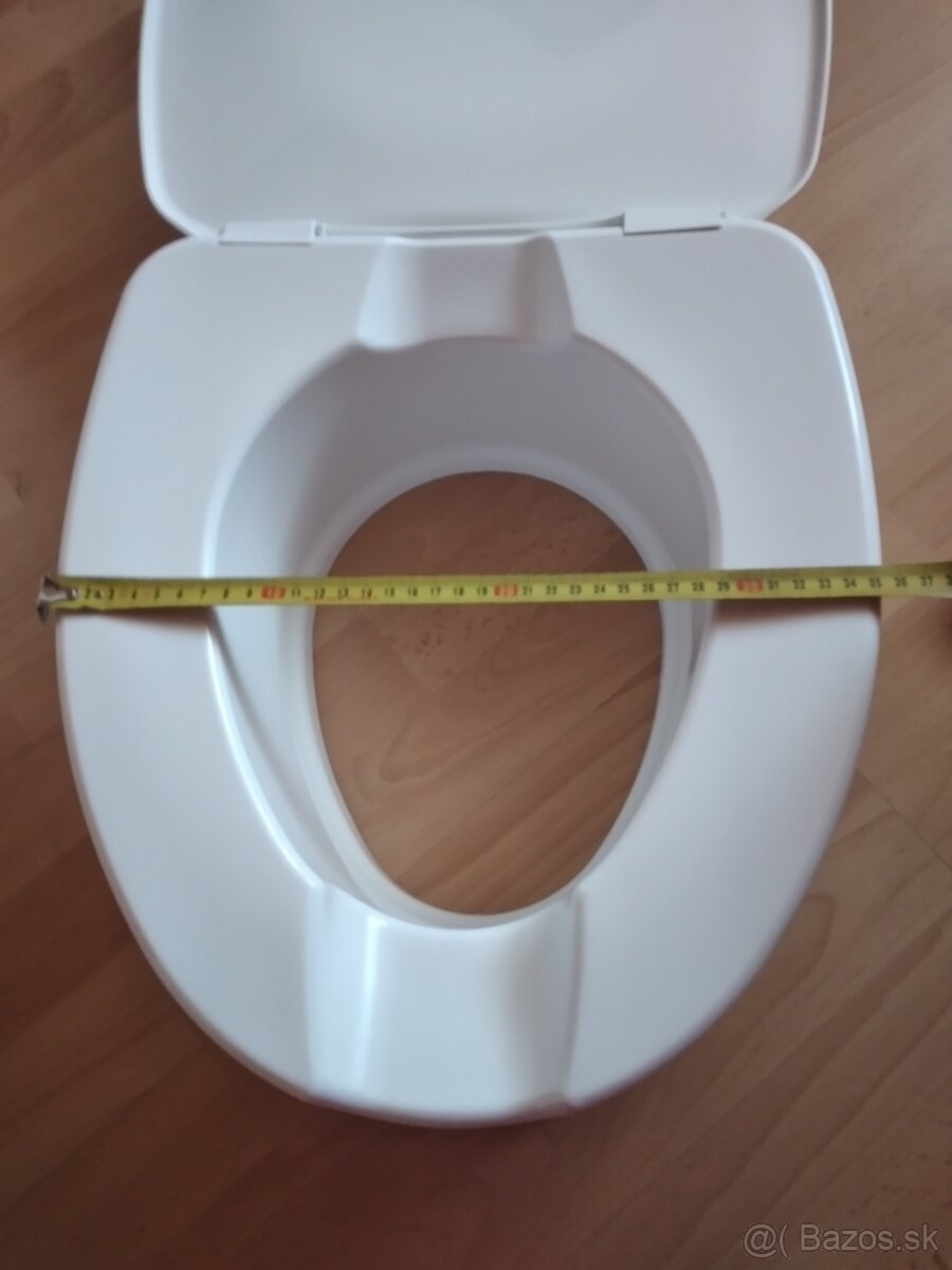 Zvyšovač WC s príklopom 14cm nový - 5