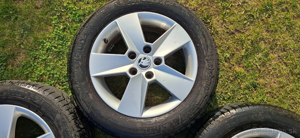 Letna sada skoda 5x112 205/55 r16 - 5