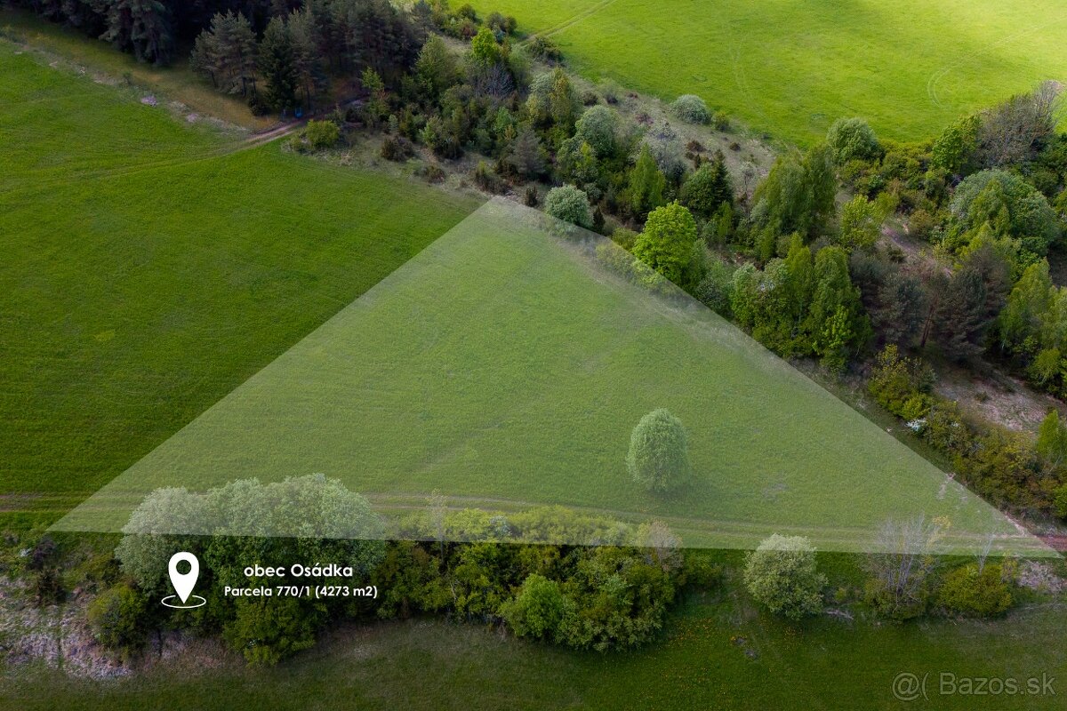 Investičný pozemok s výnimočným výhľadom – Osádka - 5