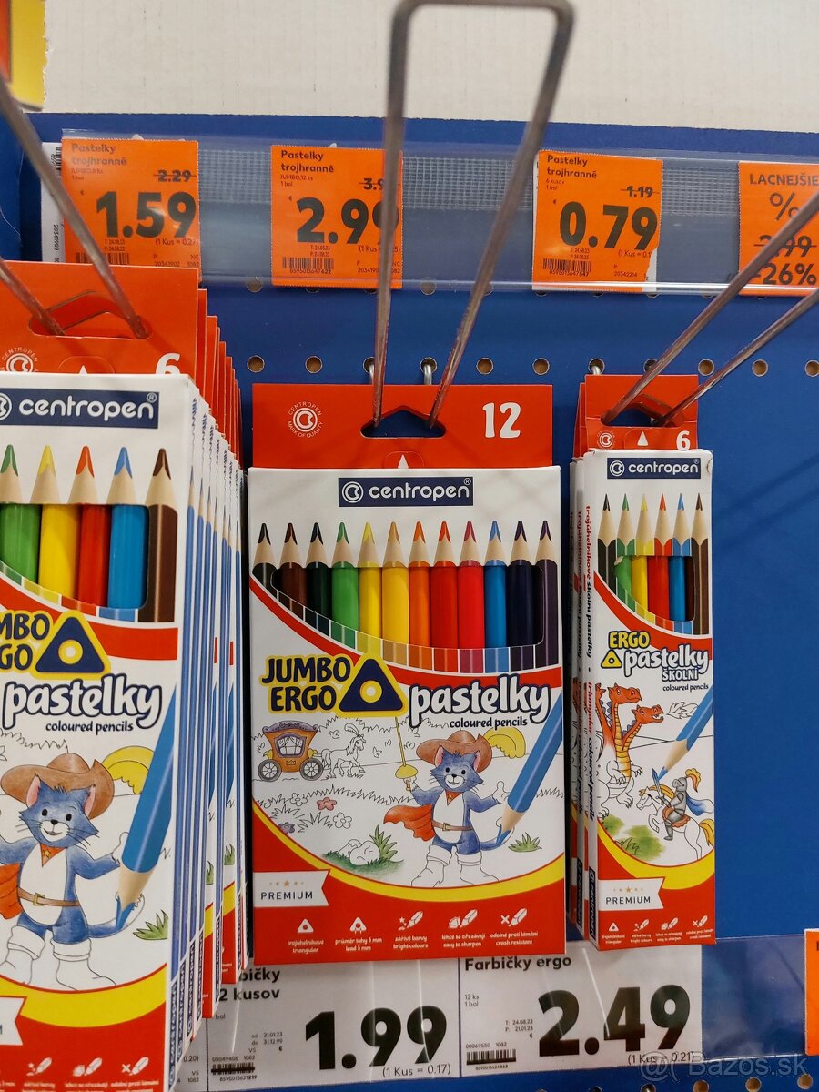 Balíček výrobkov CENTROPEN 1 nové,nerozbalené, POLOVIČNÁ CEN - 5