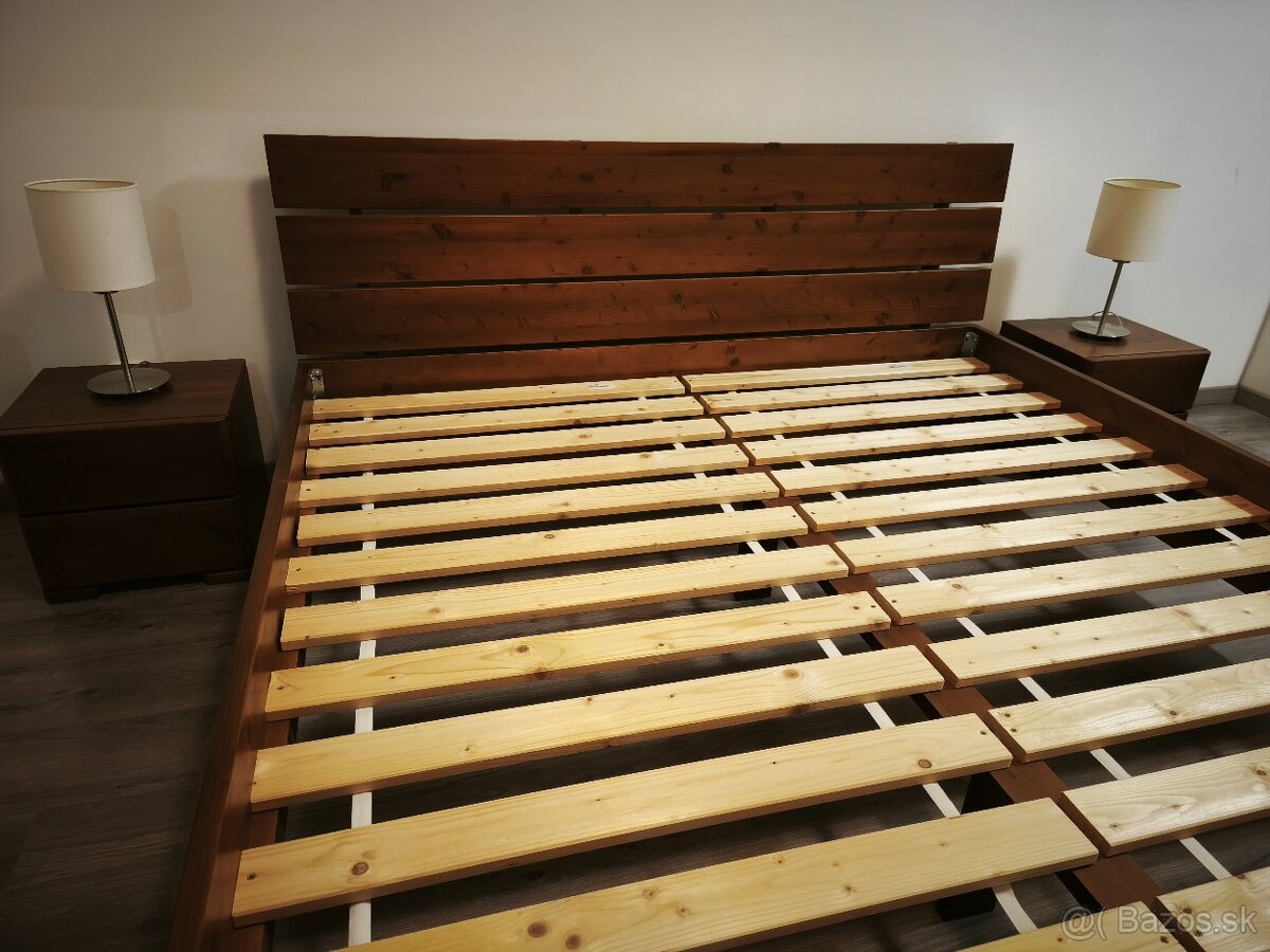 predam postel, komodu a nocne stoliky z masivu - 5