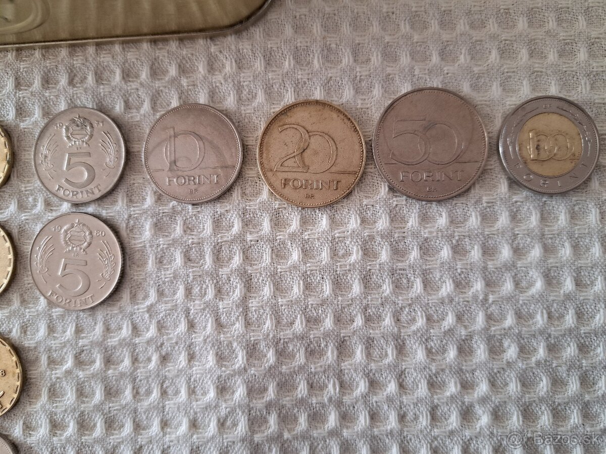 Mince a bankovka 20ks spolu - 5