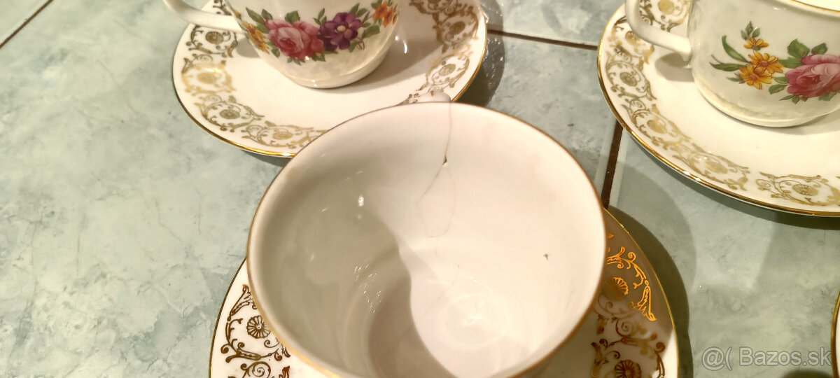 Porcelánová čajová súprava - 5