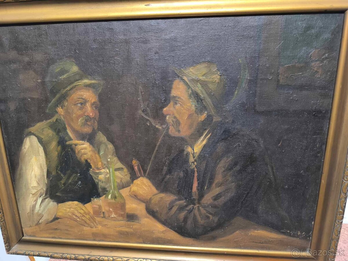 Stará olejomaľba - 5