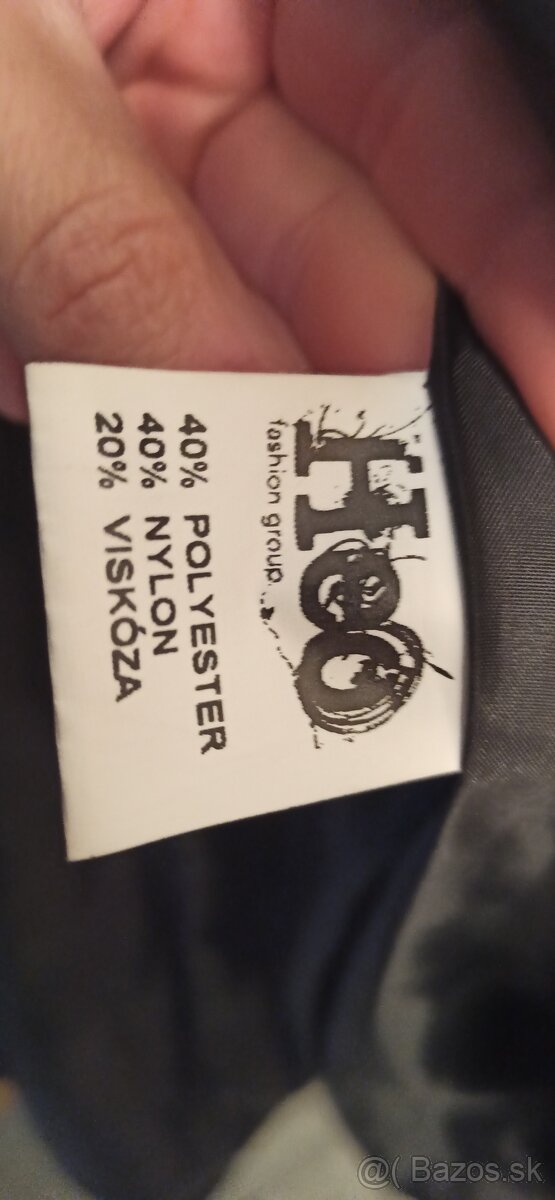 Čierna dámska bunda - 5