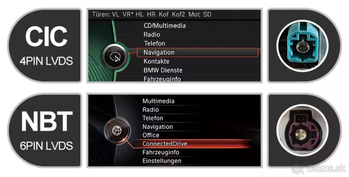 BMW F10 bezdrôtovy Carplay modul. - 5