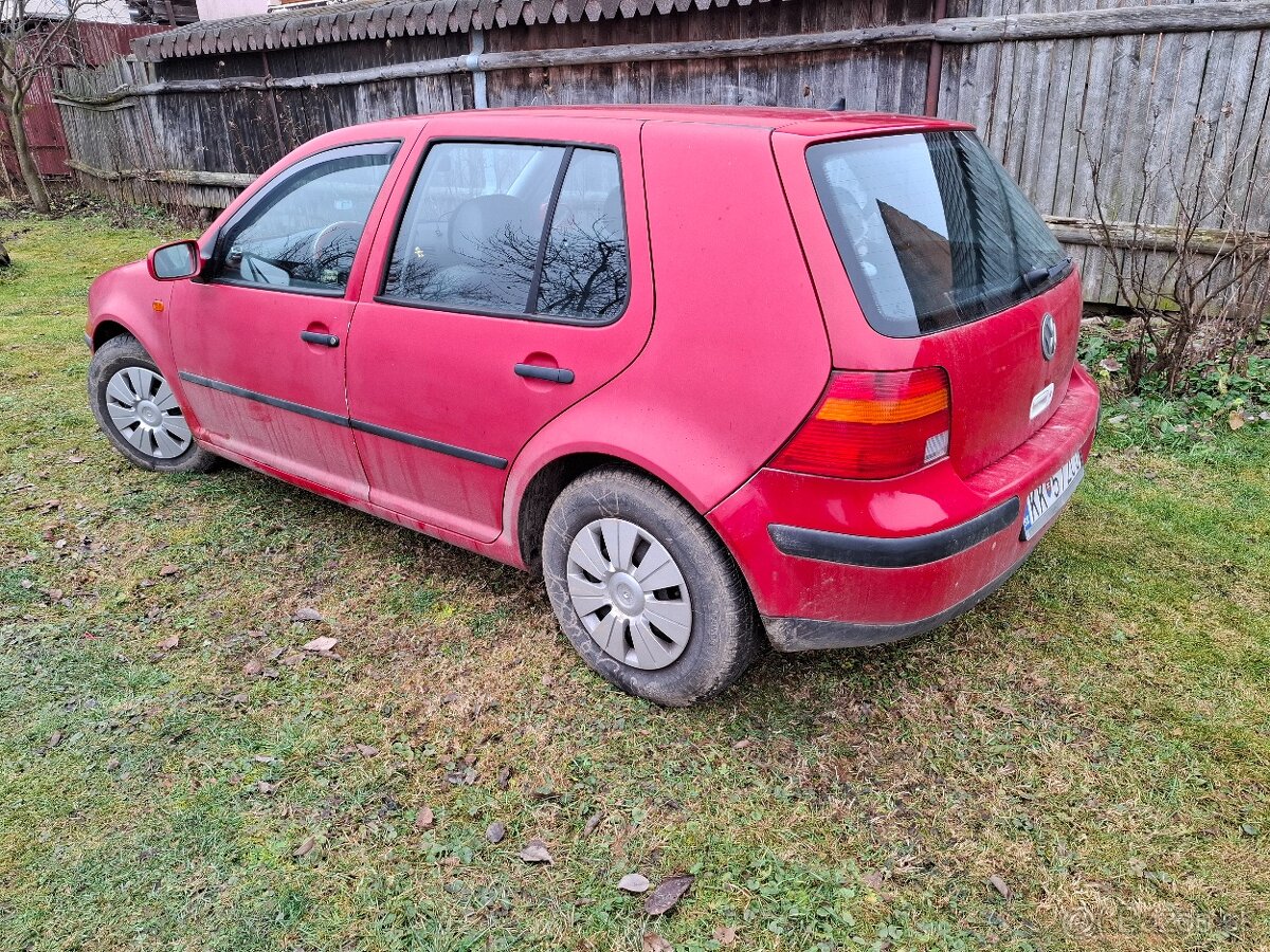 Predám VW Golf - nepojazdný - 5