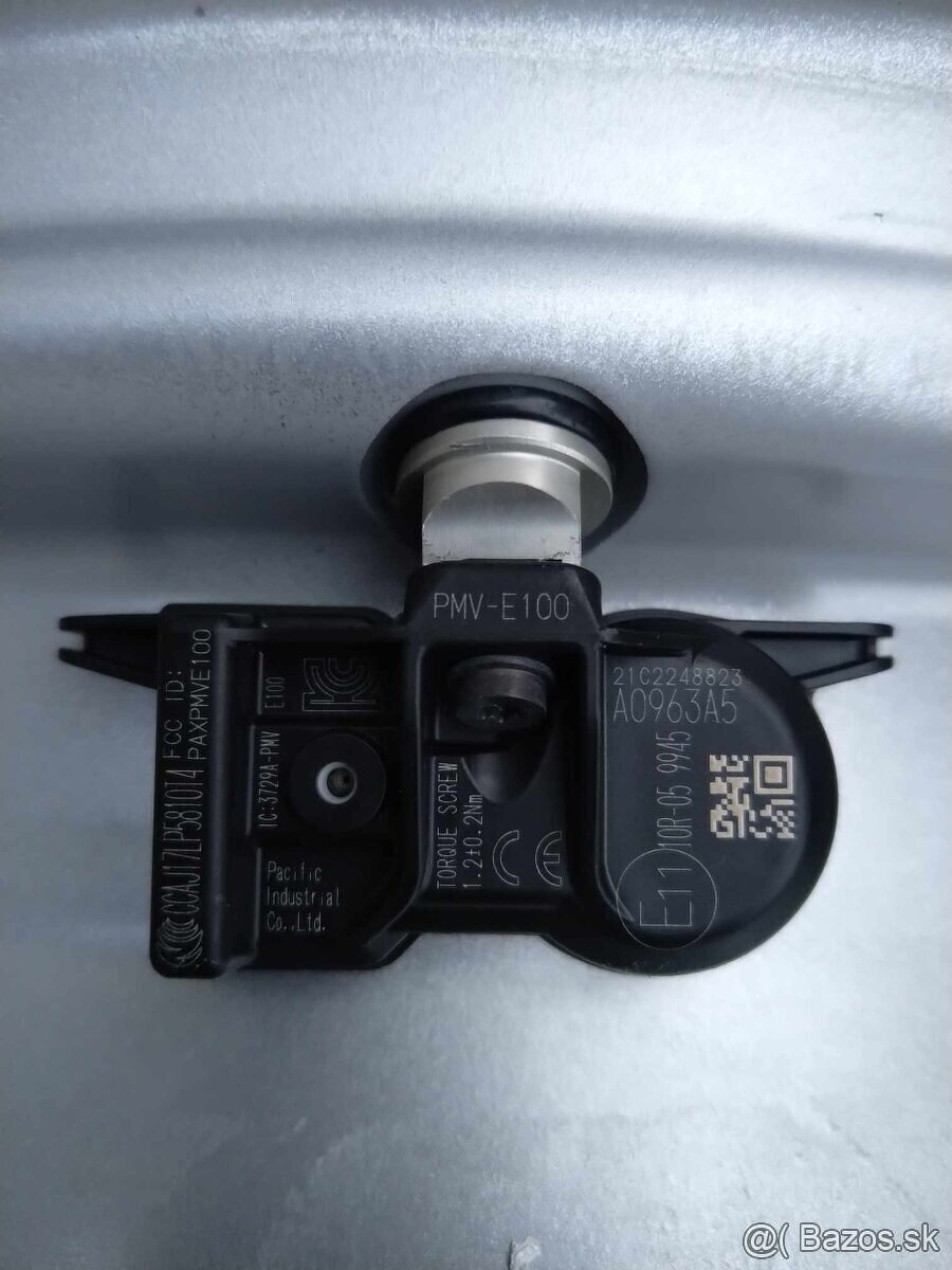 15" alu originál Toyota Yaris + TPMS. - 5