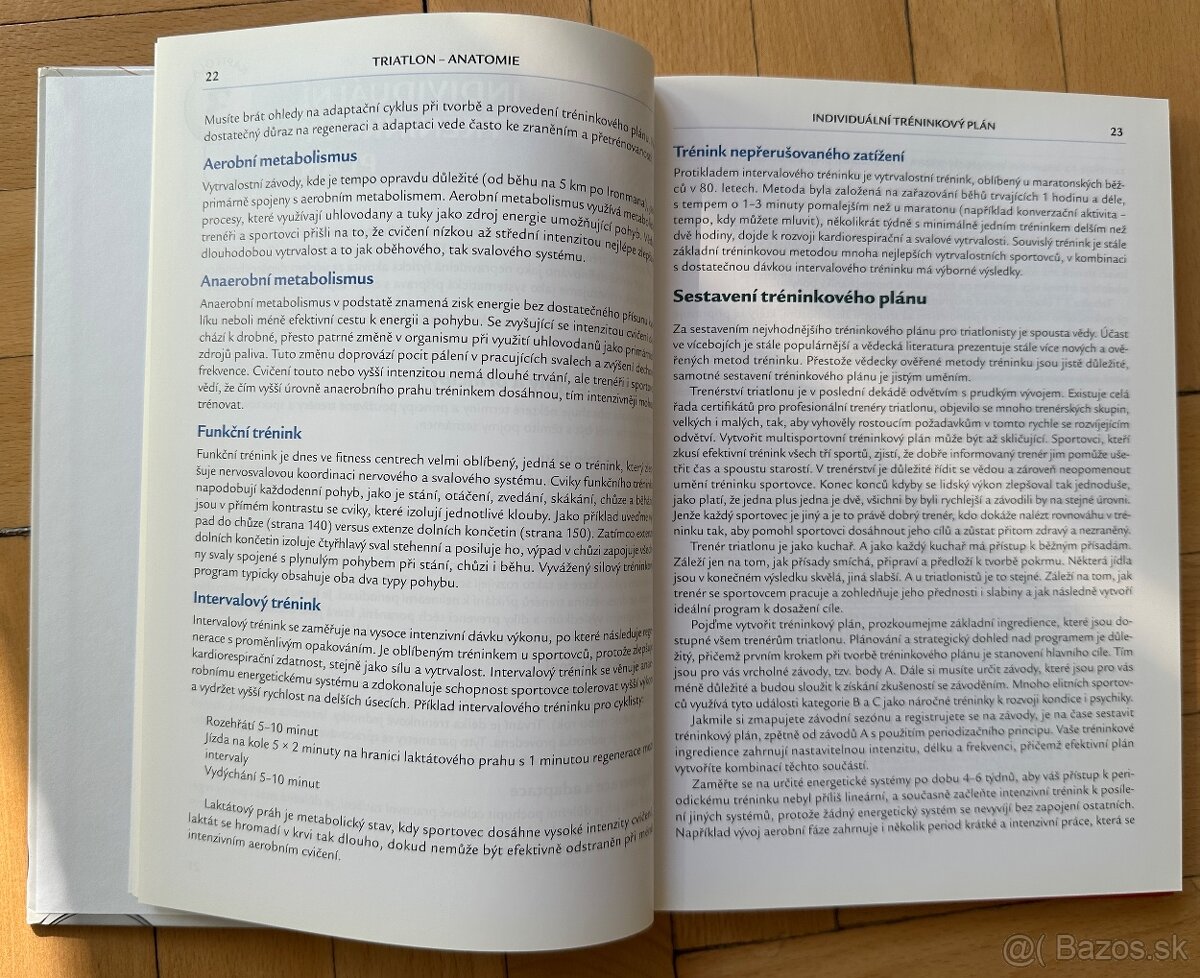 KNIHA TRIATLON - anatomie Mark Klion, Troy Jacobson - 5