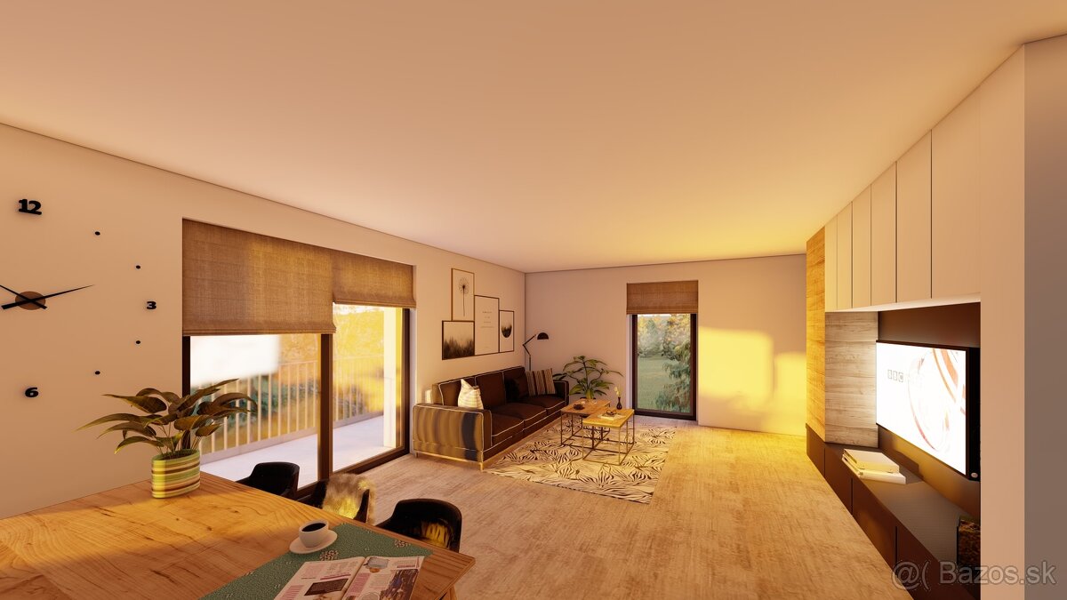 REZERVÁCIA (18_3) 3-izbový mezonet v projekte Living Park - 5