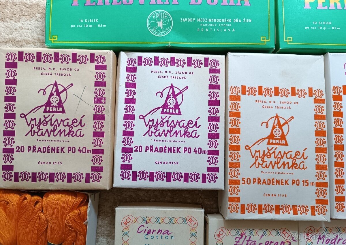 Vyšívacie priadze - 5