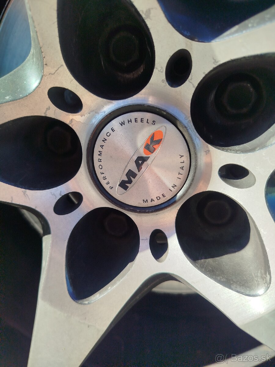 Predám elektróny značky MAK 5x114.3 R17 - 5