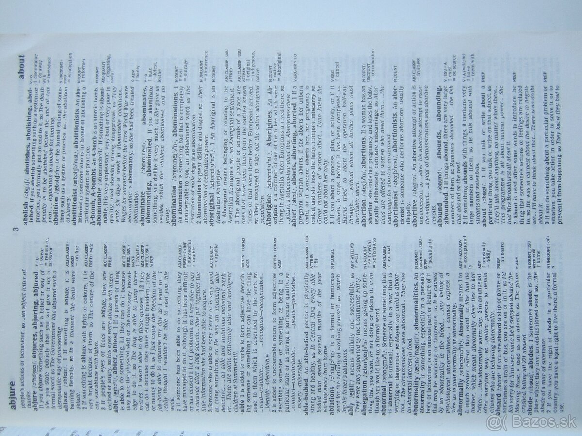 Anglický jazykový slovník - 5