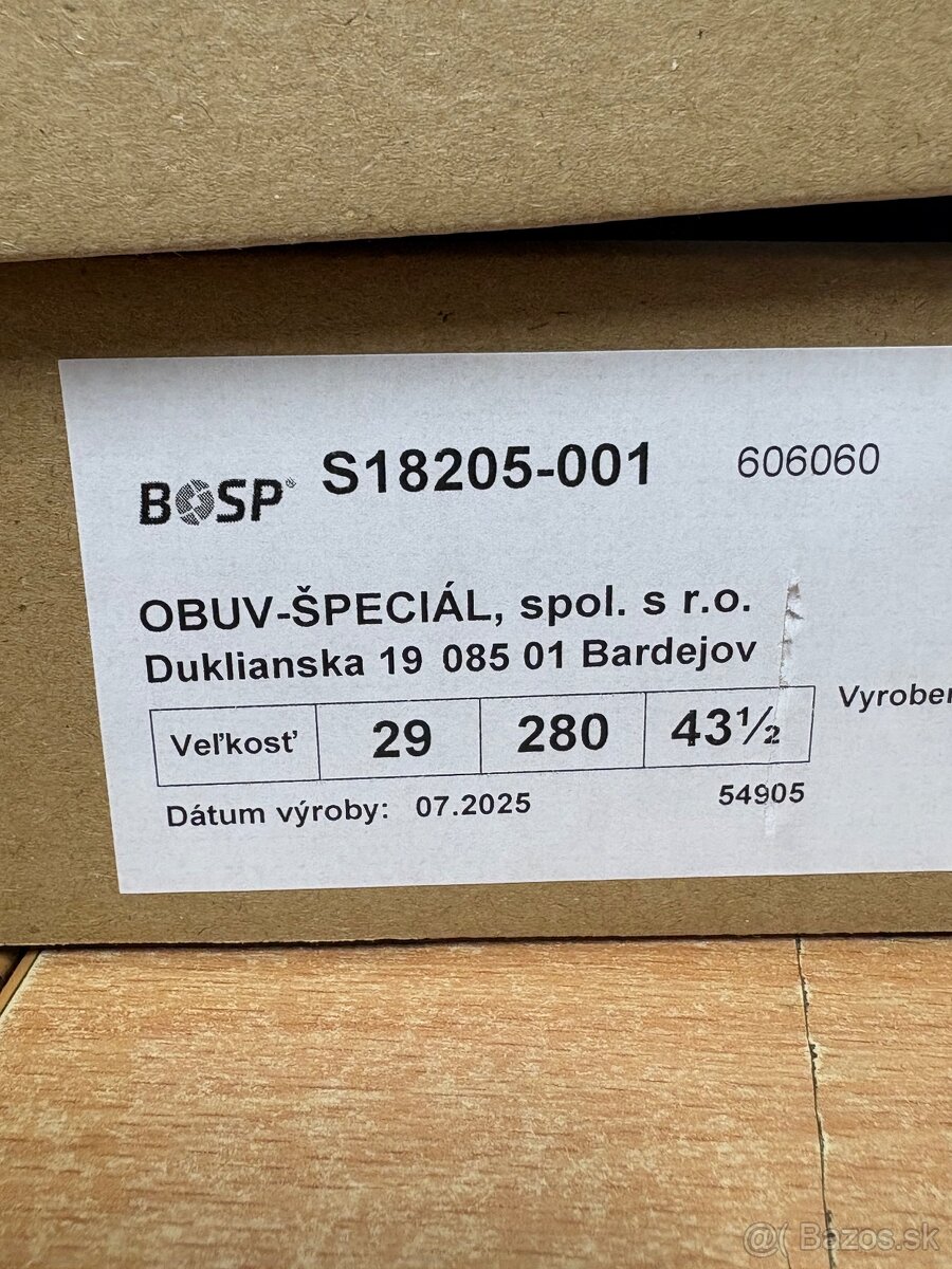 Predám nové Bosp Taras Mid a Low, high - 5
