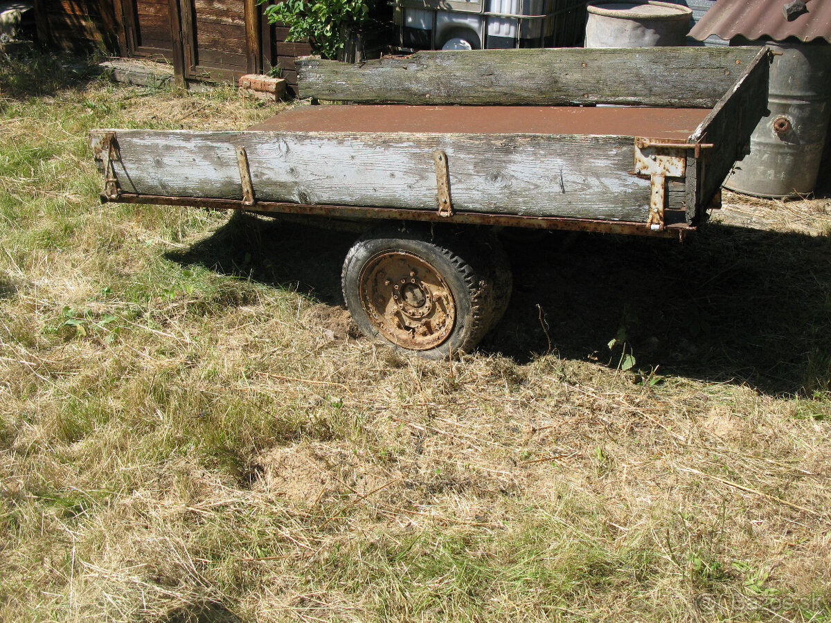 Vlečka za malotraktor - 5