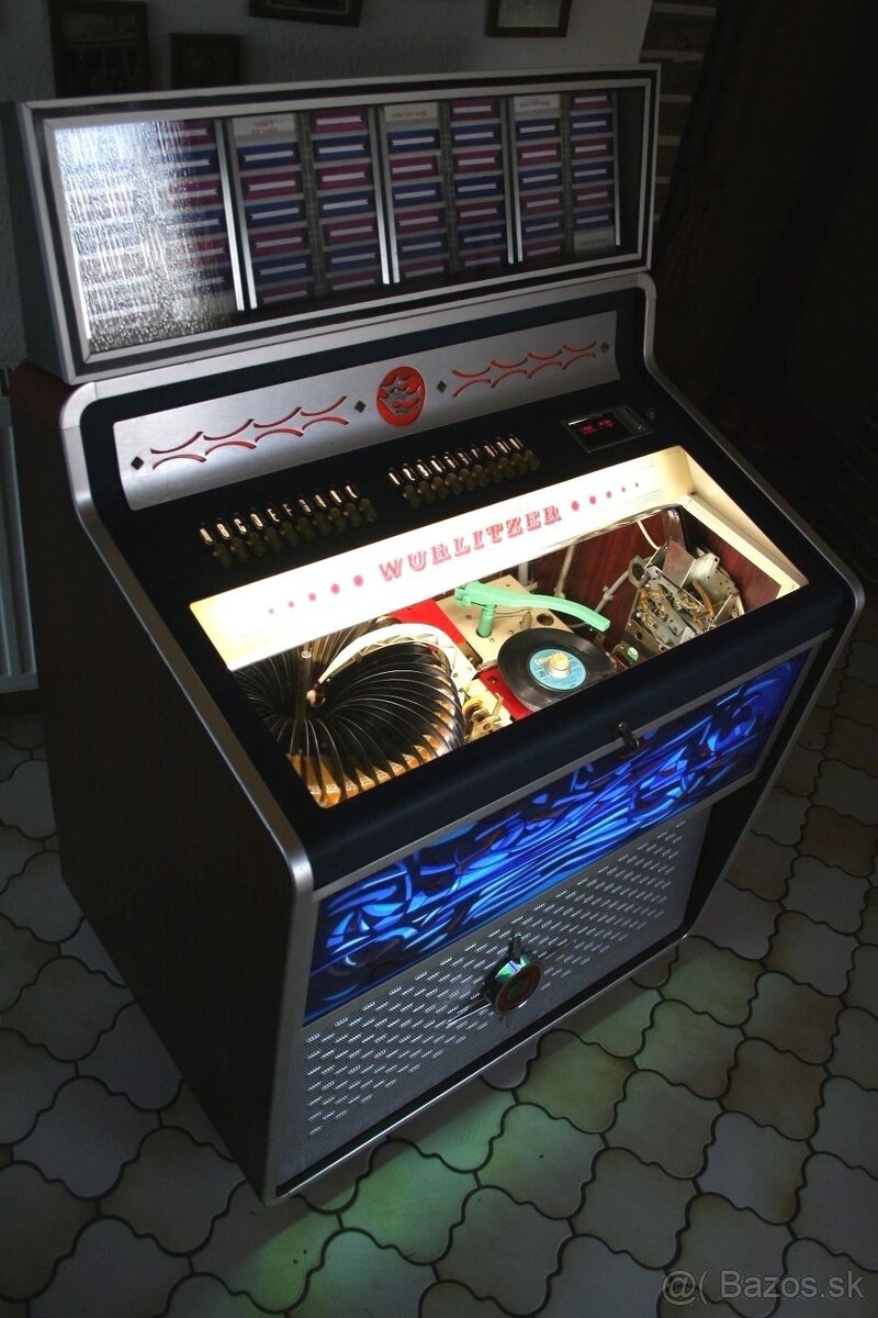 Veľmi pekný starý gramofón Wurlitzer Lyric Jukebox - 5