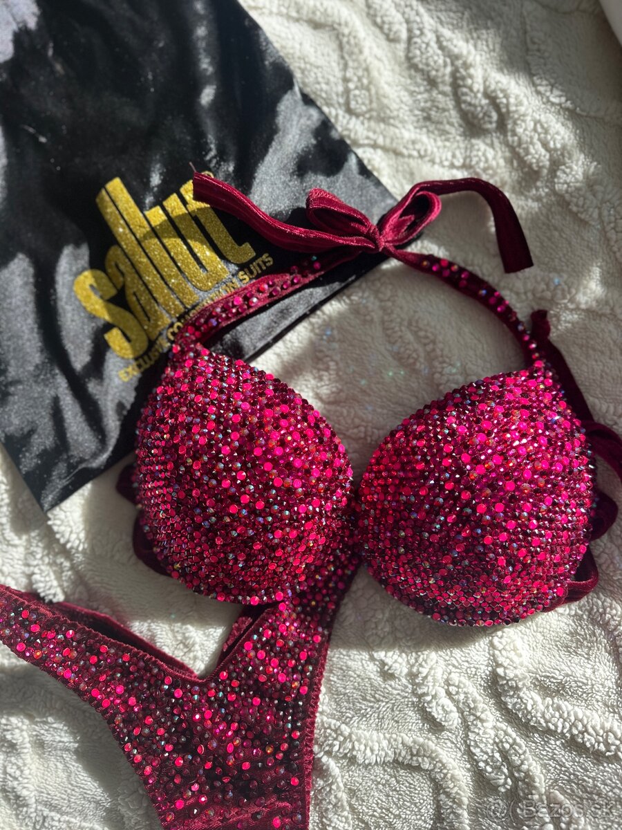 Súťažné plavky na bikini fitness - 5