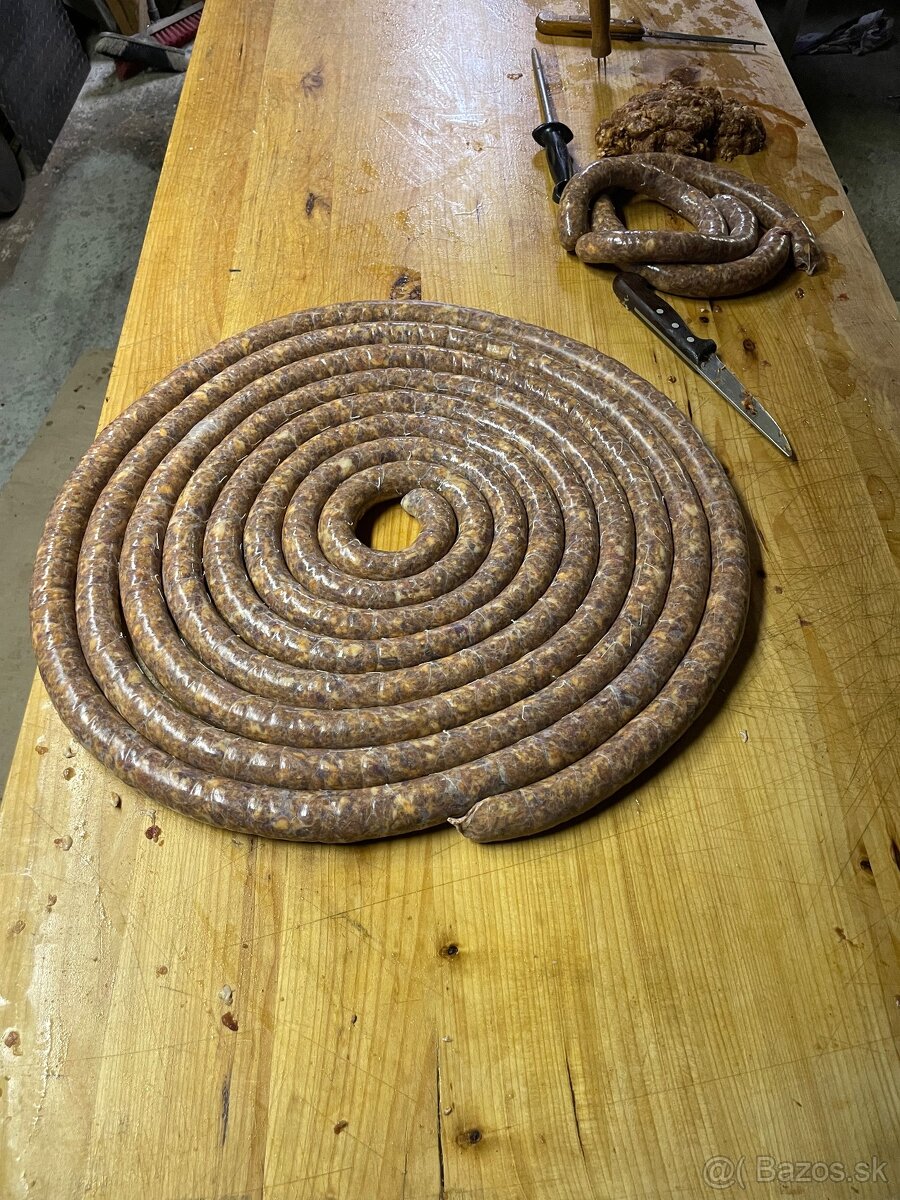 Predám Domáce DIVINOVÉ KLOBÁSY - 5