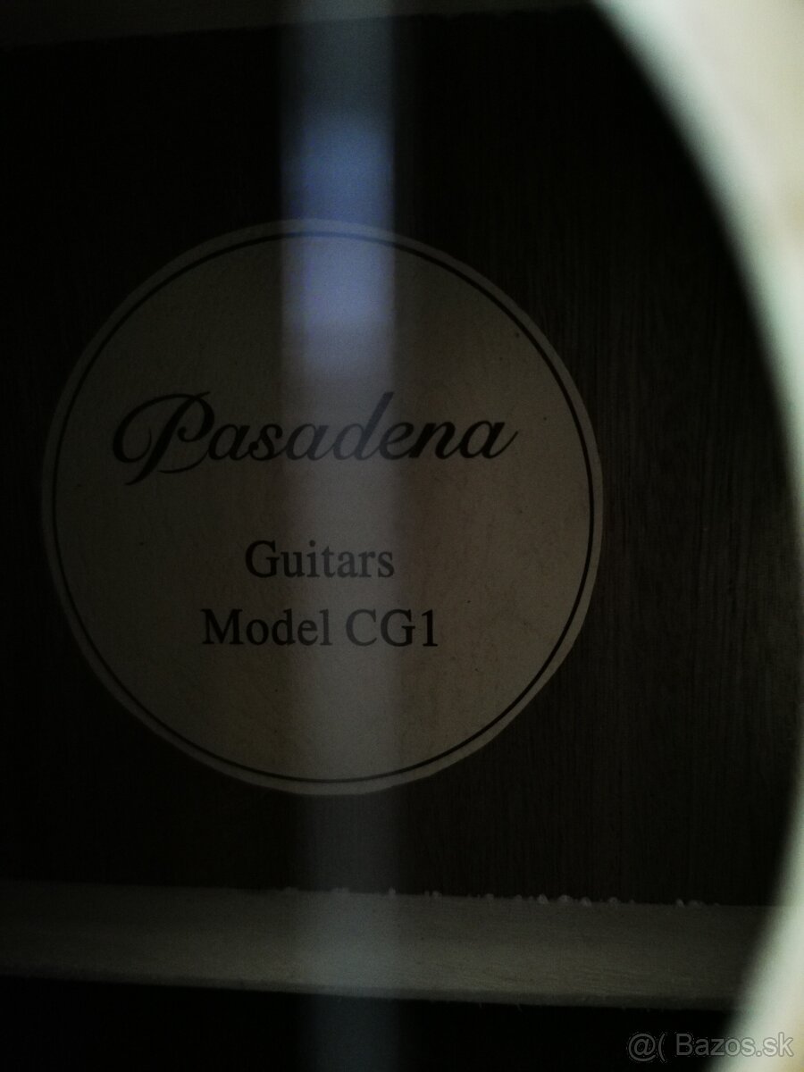 Predám gitaru Pasadena - ako nová - 5