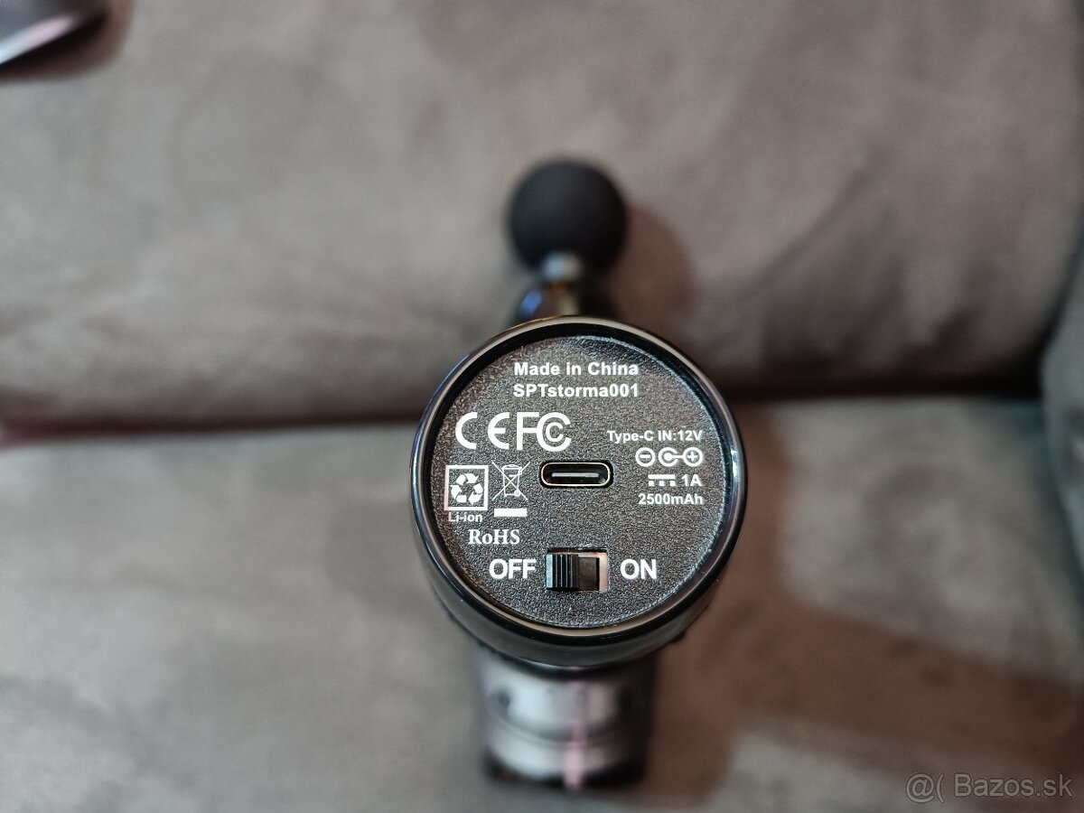 Masážna pištoľ Stormred PRO REHAB - 5