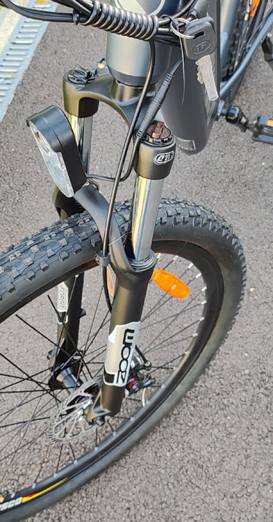 Horský elektro bicykel HOVSCO 27,5 kolesá - 5