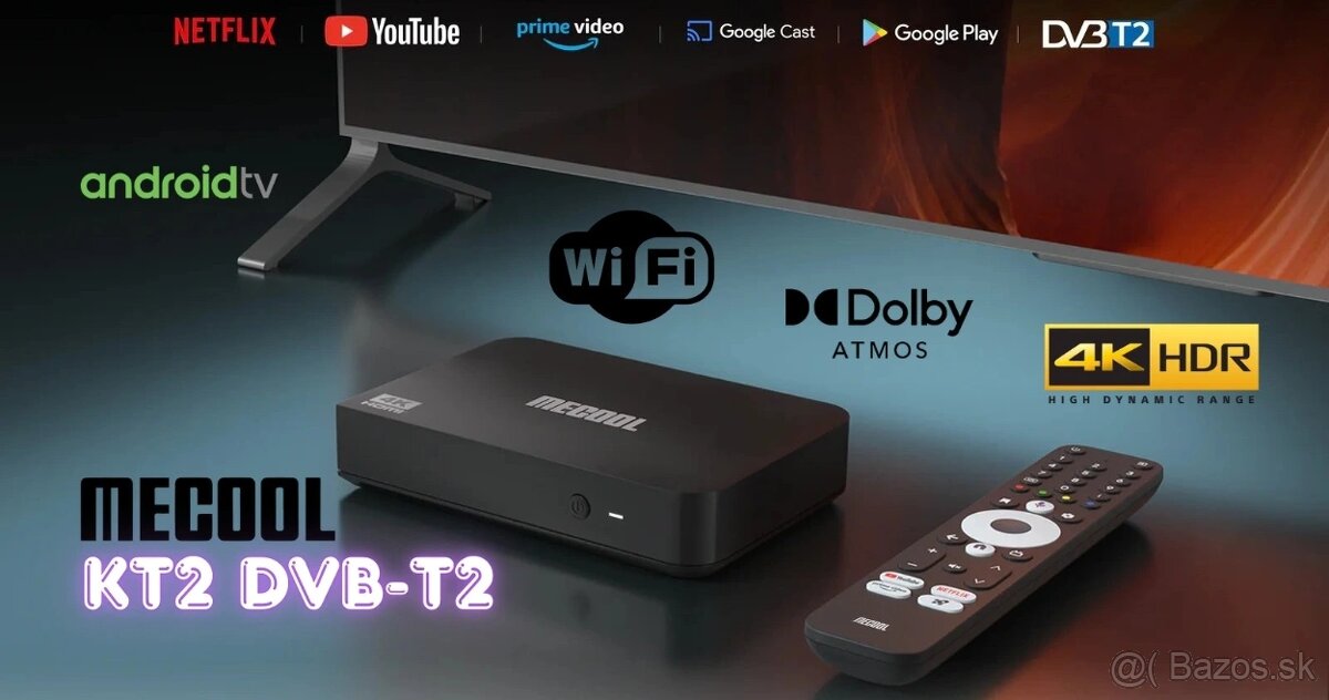 Predám android tv box Mecool KT2 - 5