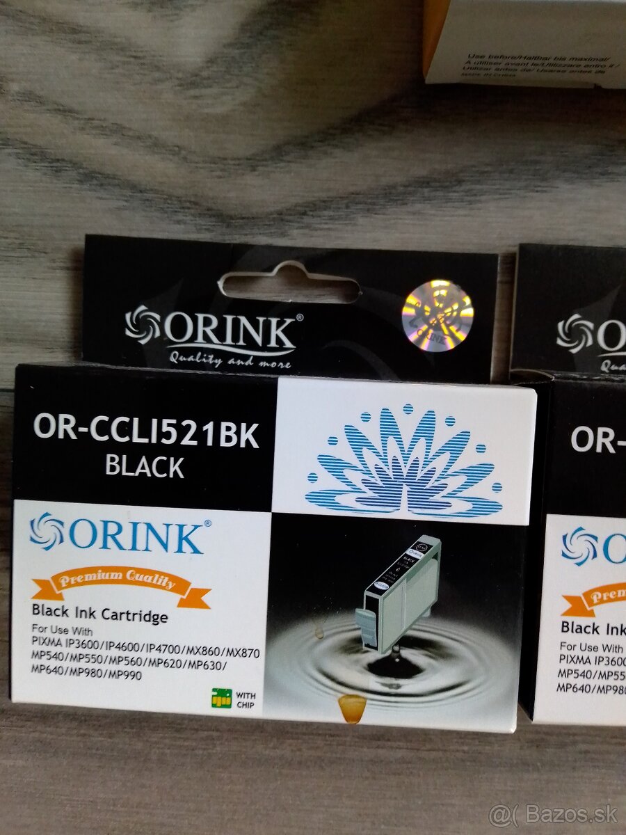 Predám atramentovú naplň do tlačiarne Canon - 5