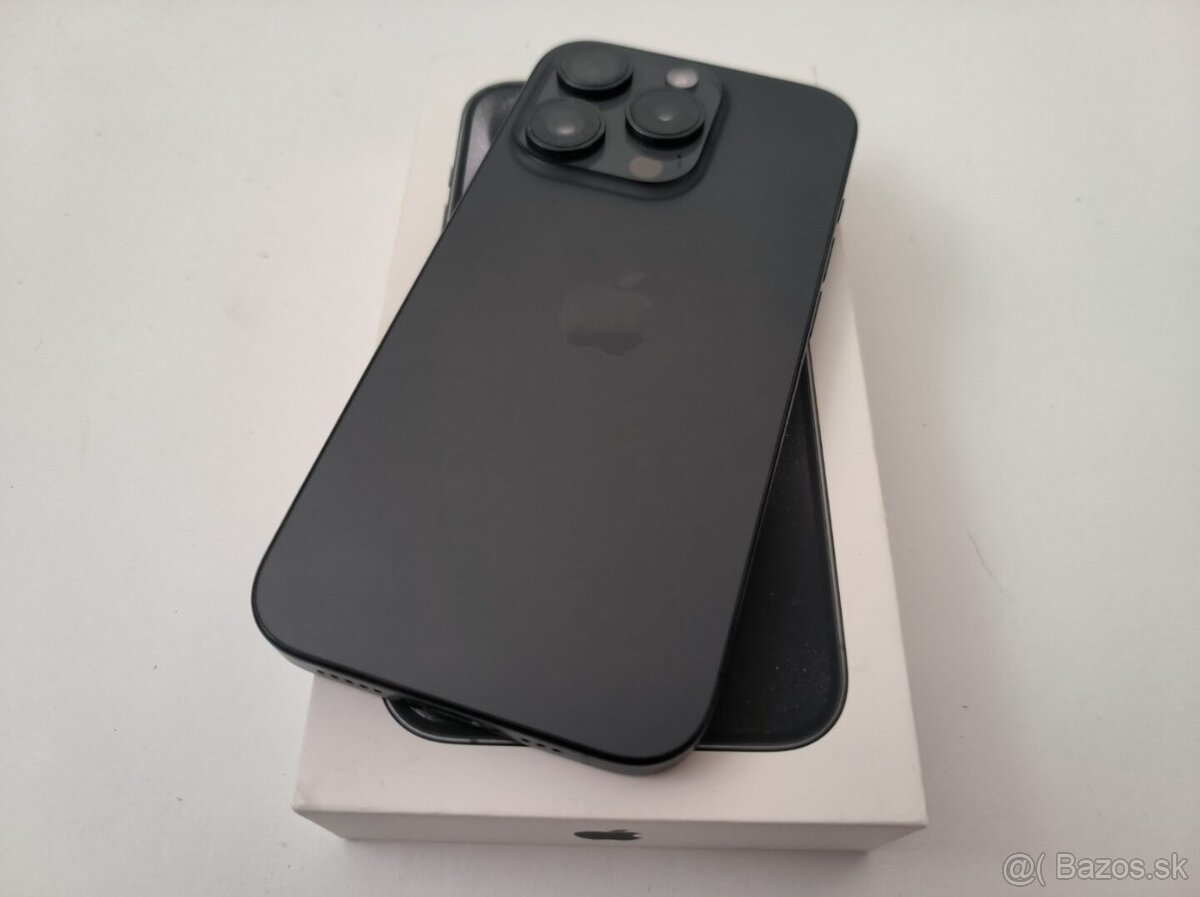 apple iphone 15 PRO MAX 256gb Black Titanium / Batéria 86% - 5