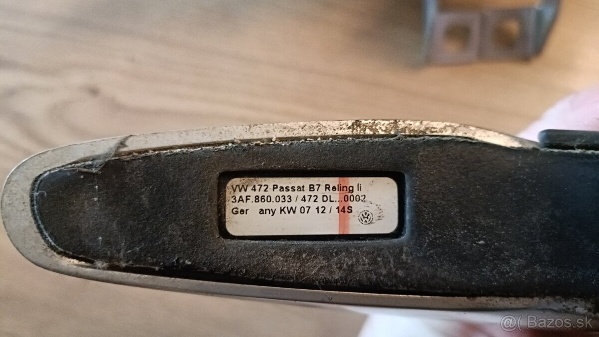 HAGUSY -CHRÓM STREŠNÉ NOSIČE PASSAT B7 KOMBI - 5