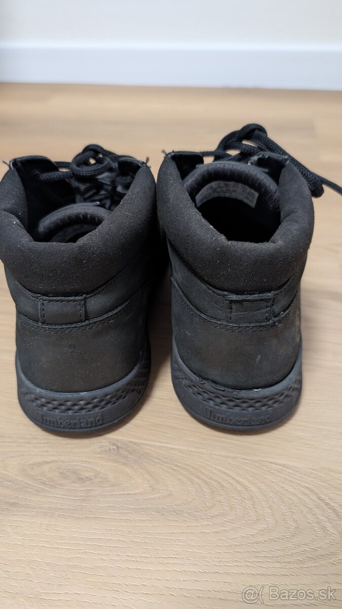 Topanky Timberland - cierne, takmer nove - 5