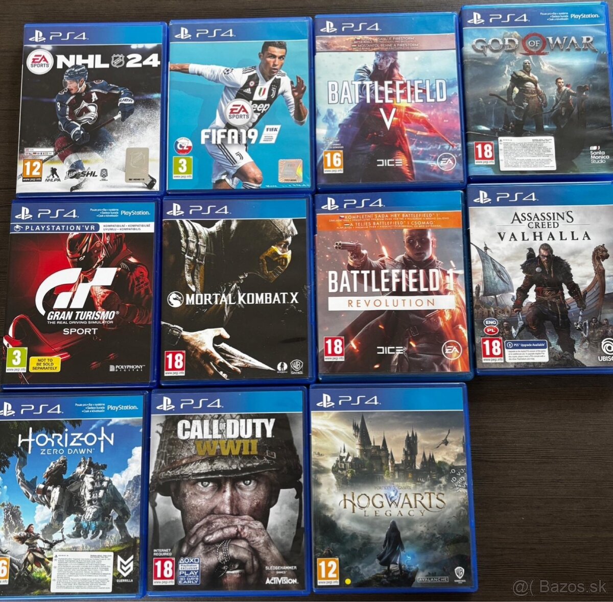 Playstation 4 Slim 1TB, 4 ovládače + viaceré hry - 5