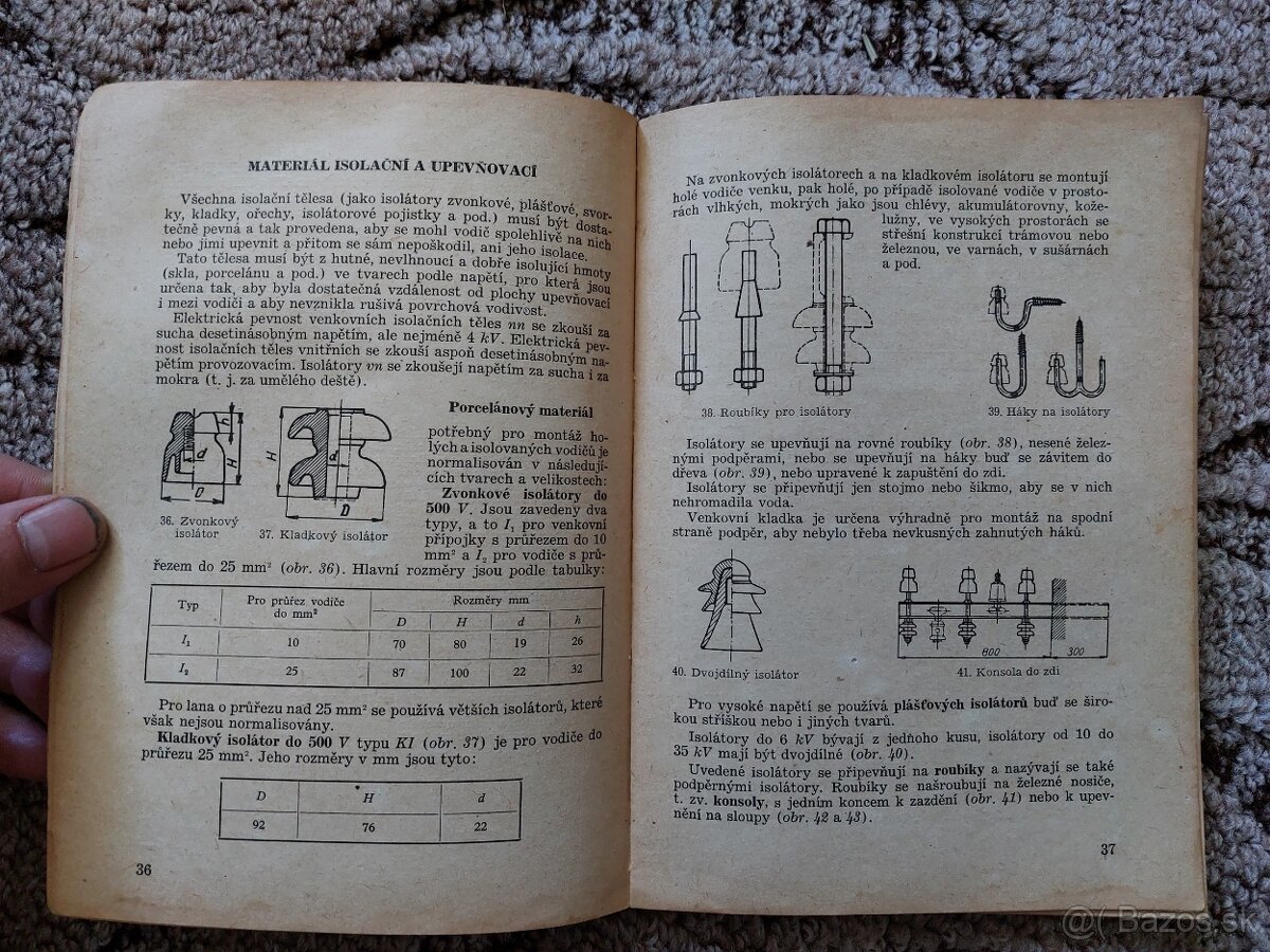 Elektrotechnika pro II. ročník, r.1954 - 5