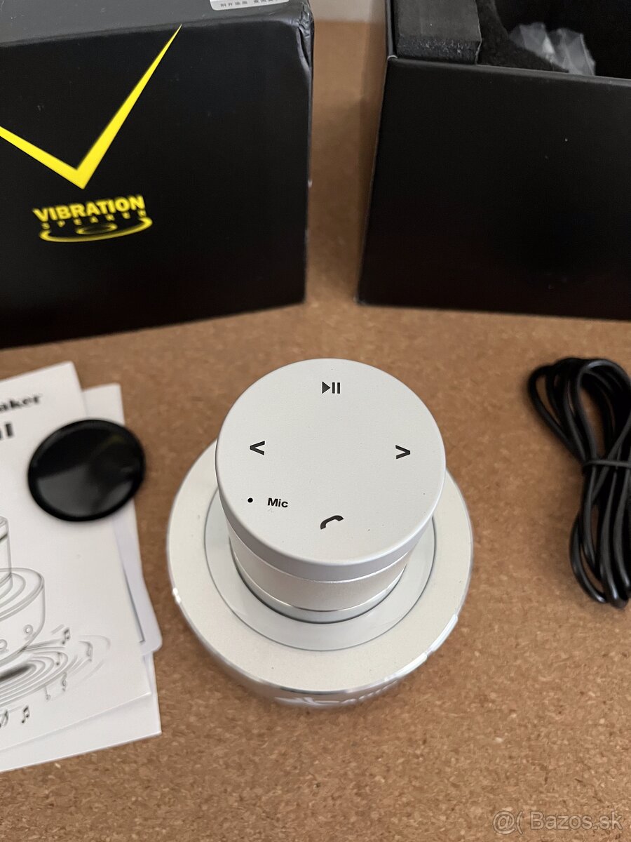 Vibračný Bluetooth reproduktor - 5