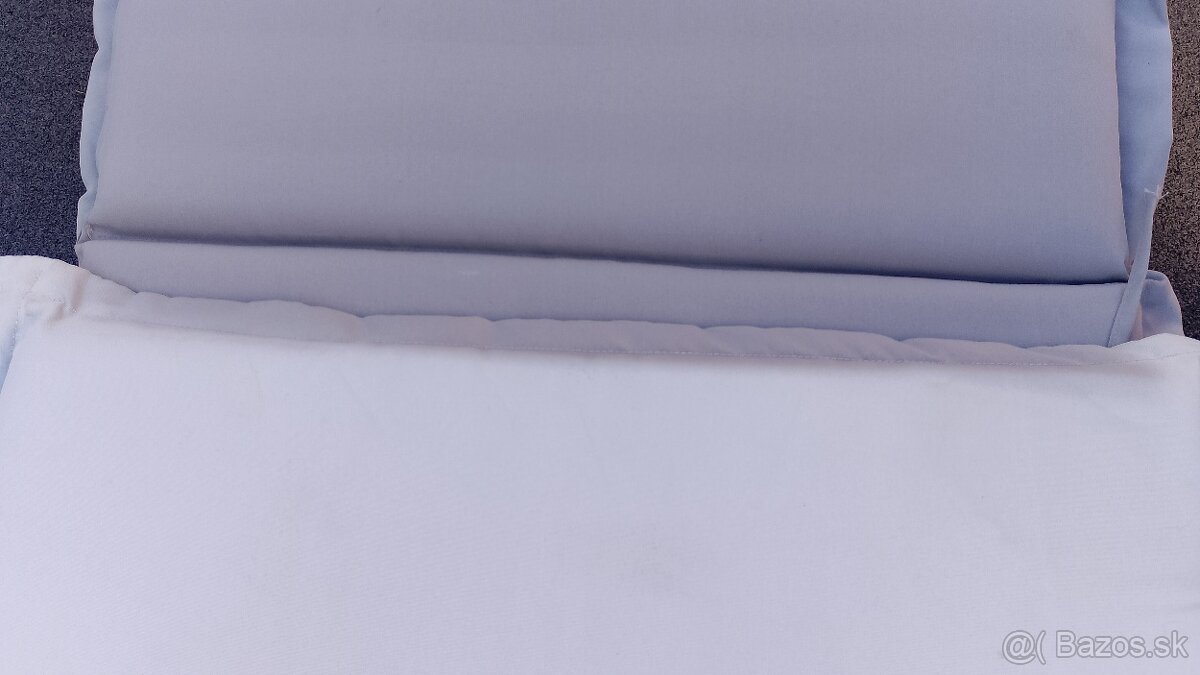 Skladacie drevené lehátka - 2ks - 5