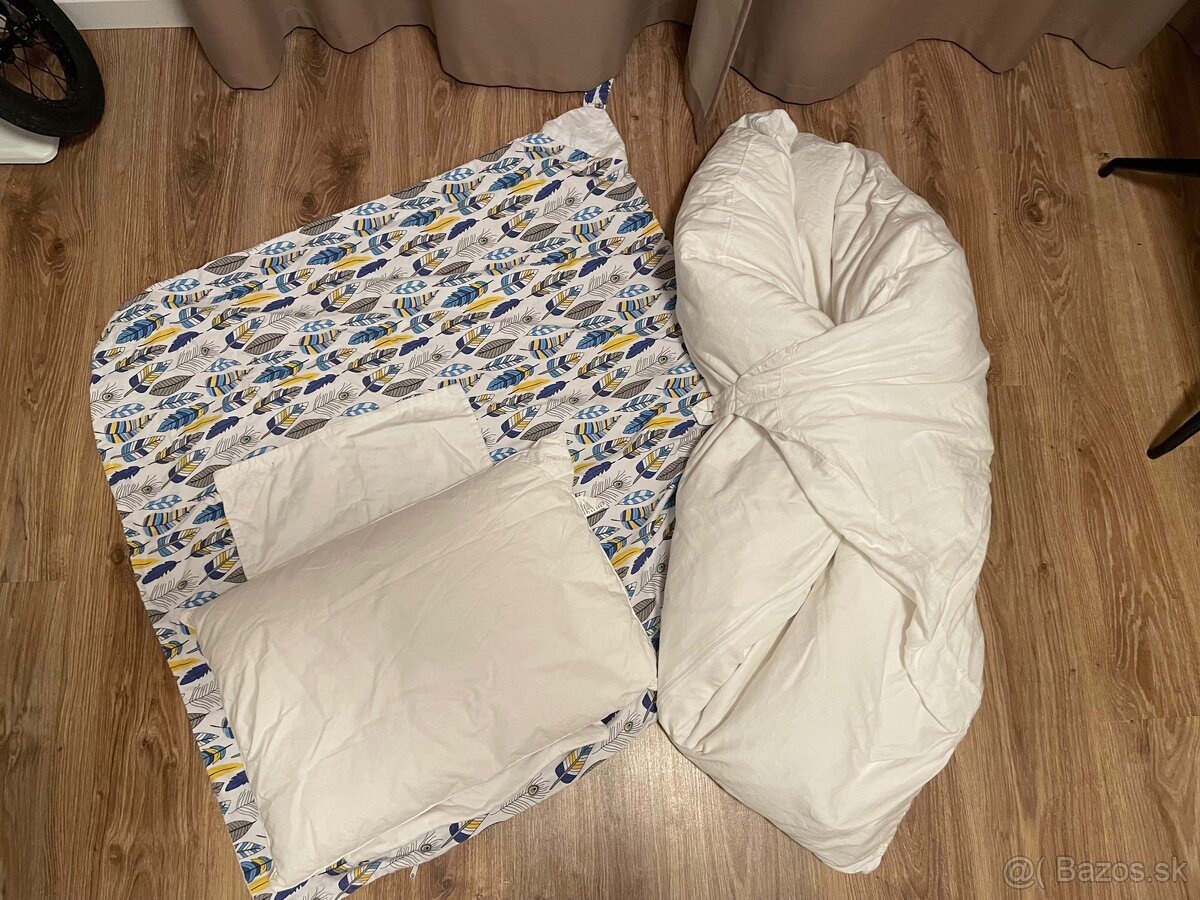 Perova zavinovačka s vankúšom Maxi Dracek 100x100 - 5