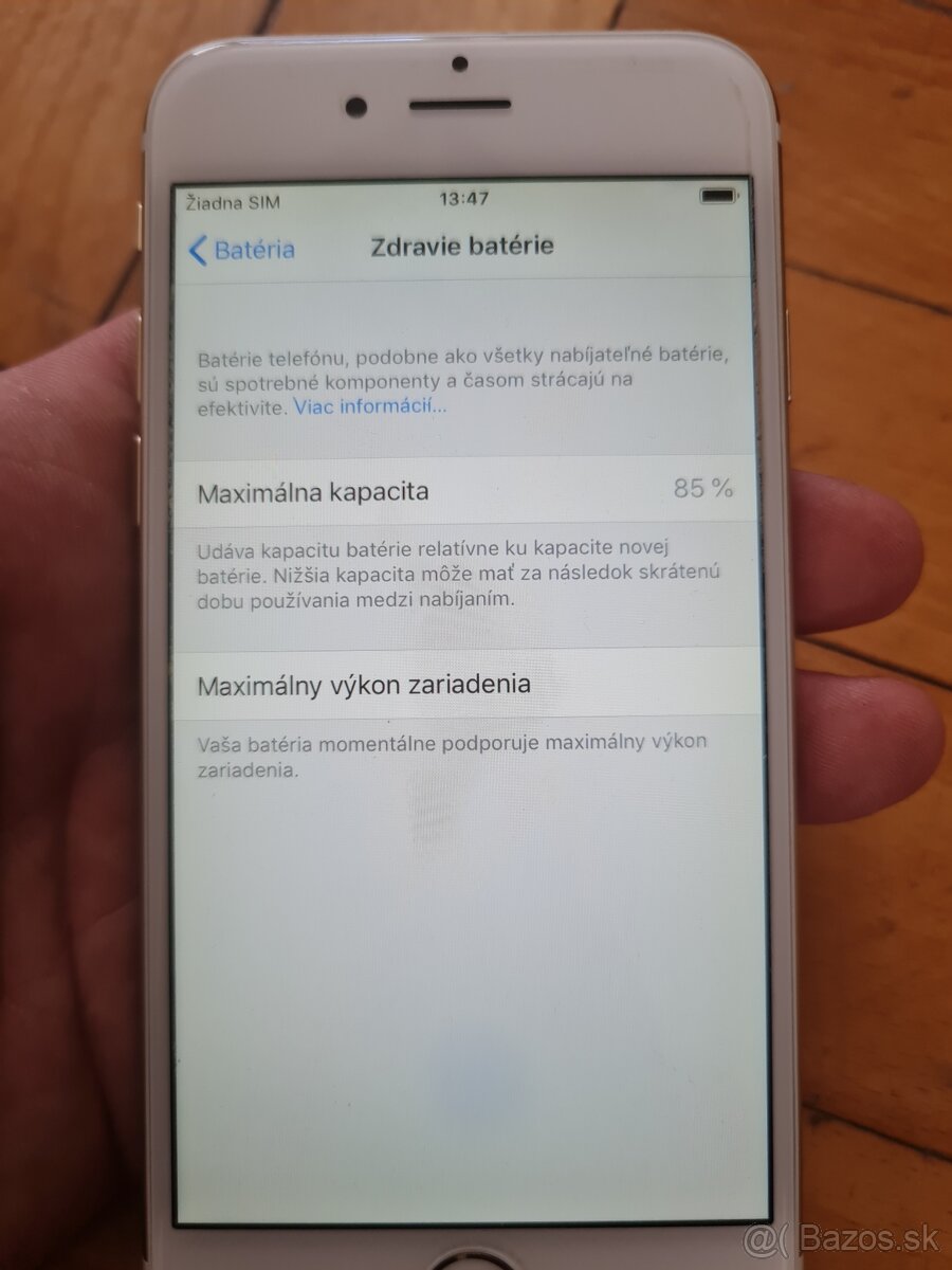 Predám iPhone 6 16GB Gold - 5