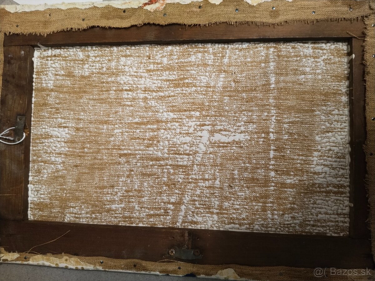 Odrazy modré tmy je olej na plátně - 5