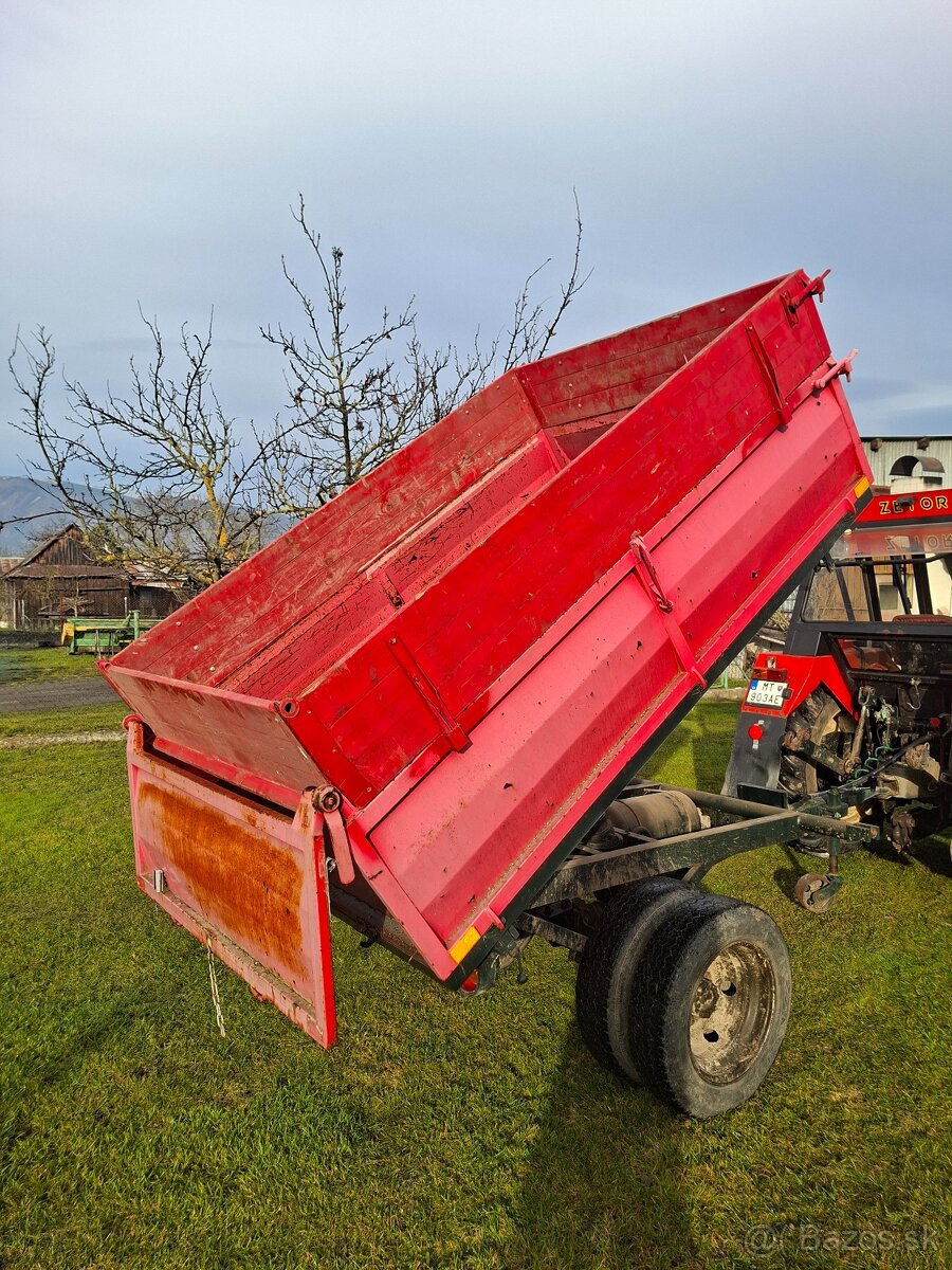 Vlečka/príves za traktor - 5