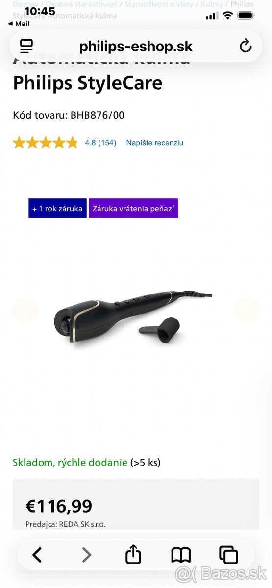 Automatická kulma Philips StyleCare - 5