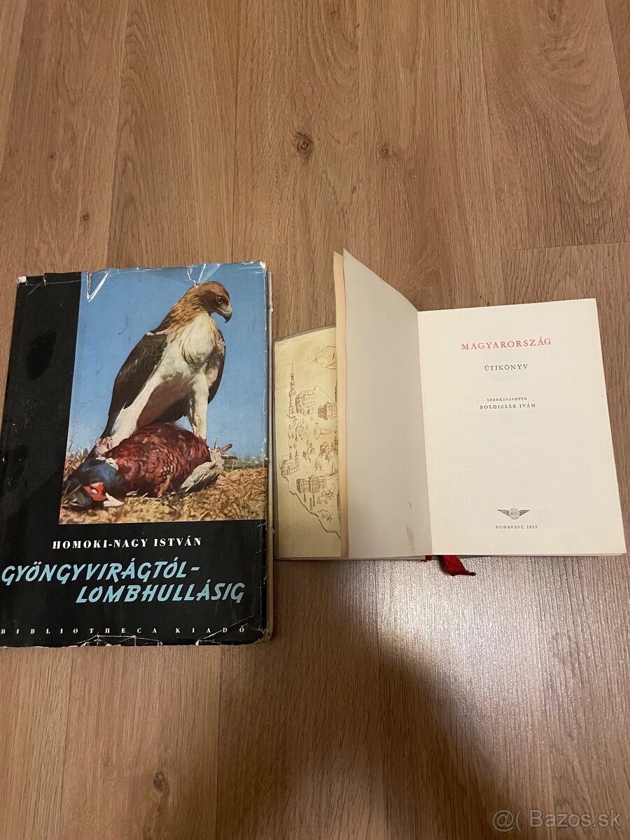 Knihy staré maďarské 3 - 5
