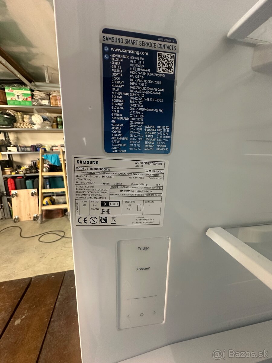 Chladnička Samsung RL38T600CWW - 5