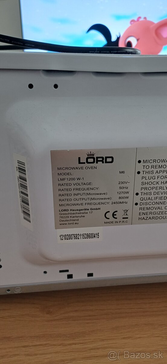 Lord M6 mikrovlnka - 5