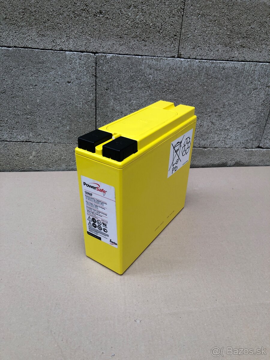 Špičková batéria 12V 62Ah AGM PowerSafe 19,2kg - 5